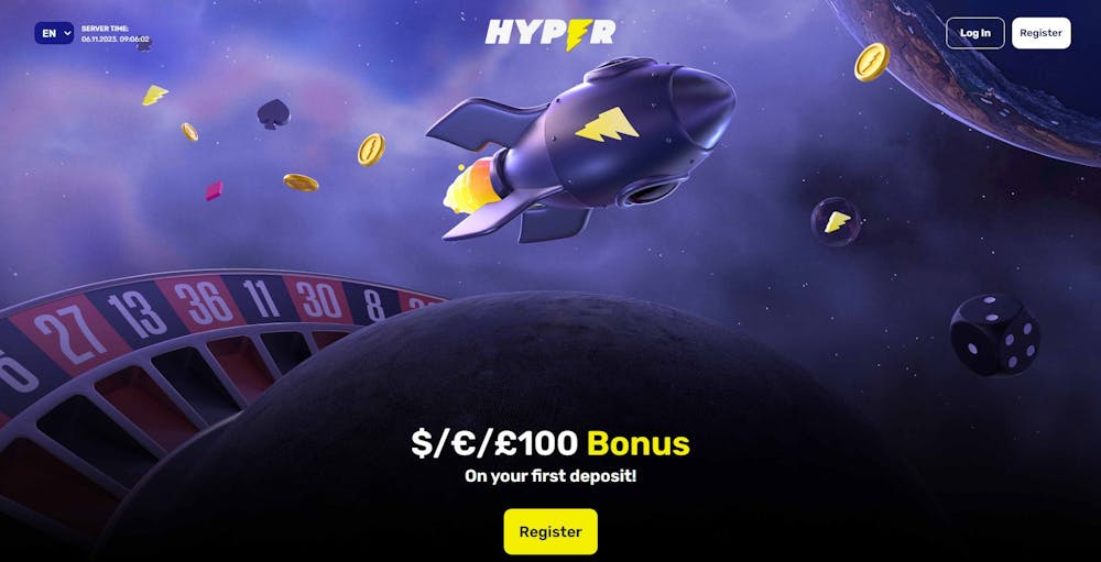 hyper casino etusivu