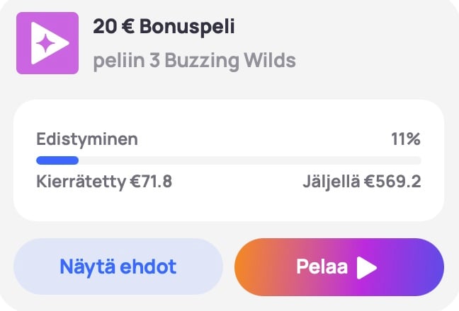 11 prosenttia Hypen kierrätyksestä täytettynä.