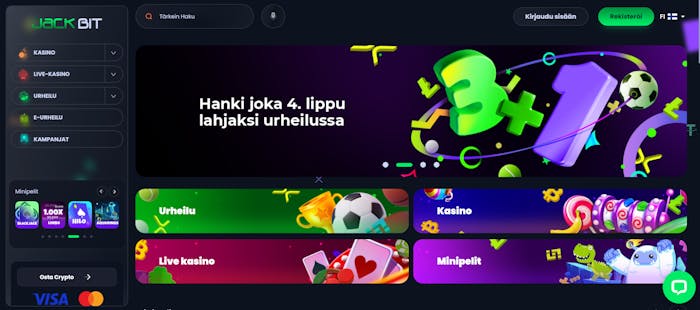 Jackbitin tervetulotarjous