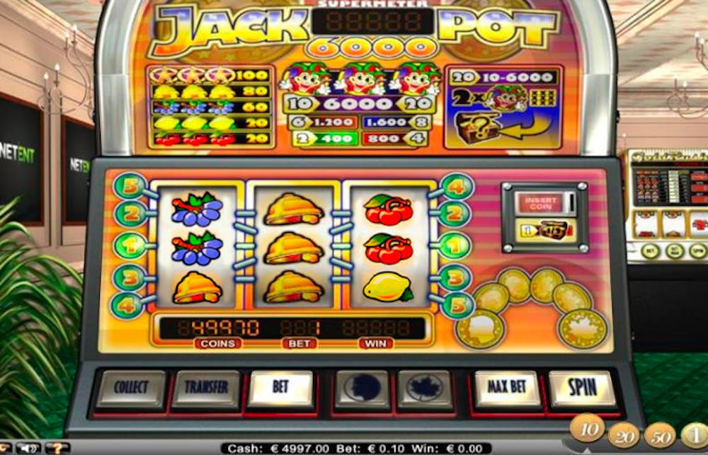 Jackpot 6000: Tiedot ja yksityiskohdat logo