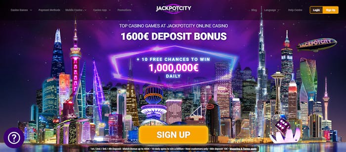 jackpotin tervetulotarjous
