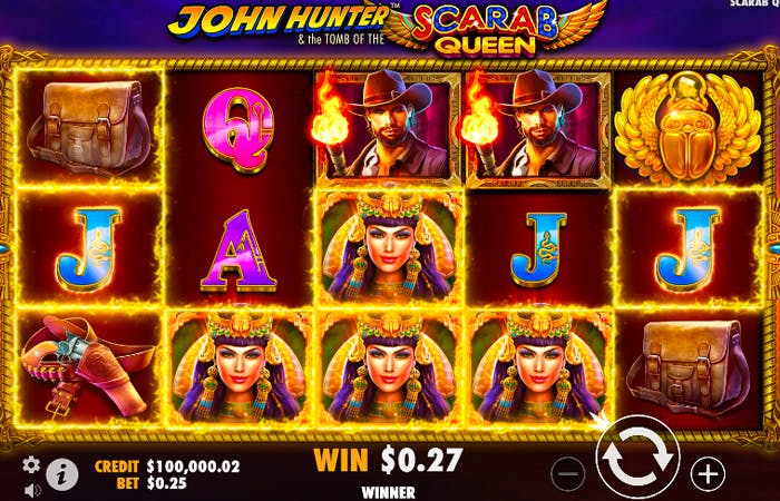 John Hunter and the Tomb of the Scarab Queen: Arvostelu, tiedot ja yksityiskohdat logo