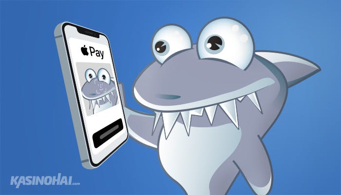 Kasinohai vahvistaa talletuksen kasvojentunnistuksella Apple Pay -kasinolla.