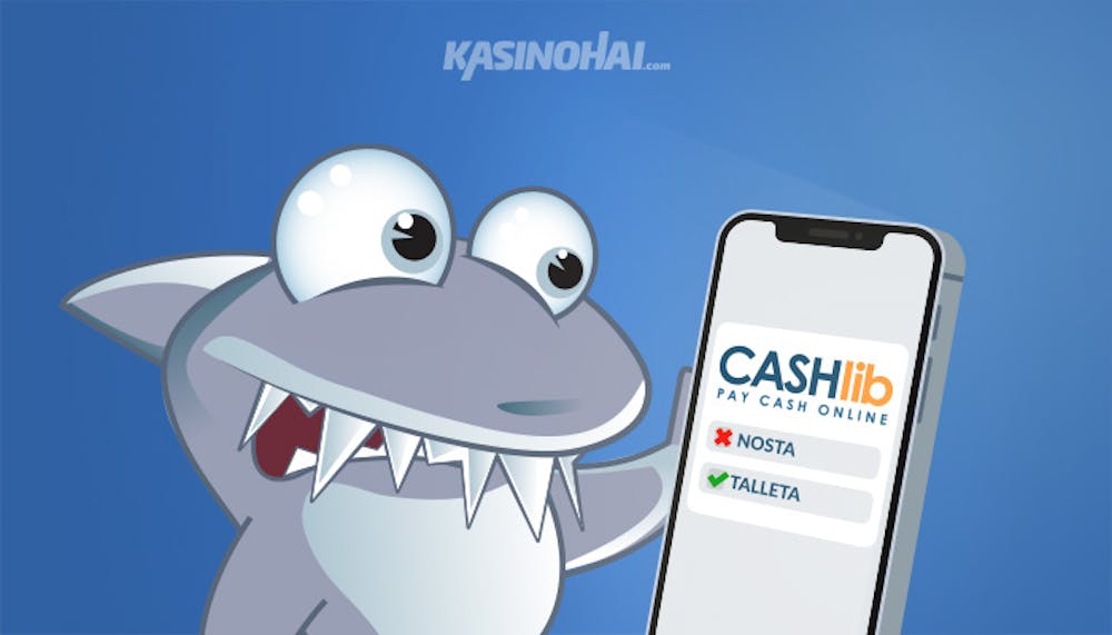 Kasinohai näyttää, kuinka CASHlib ei sovellu kotiutuksiin