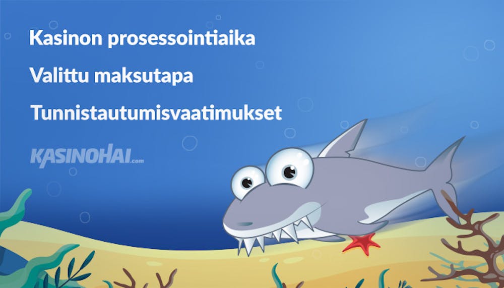 Kasinohai listaa ominaisuuksia, joista tunnistaa kasinot nopeimmilla kotiutuksilla. 