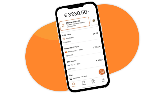 Älypuhelin, jossa on auki MuchBetterin mobiilisovellus