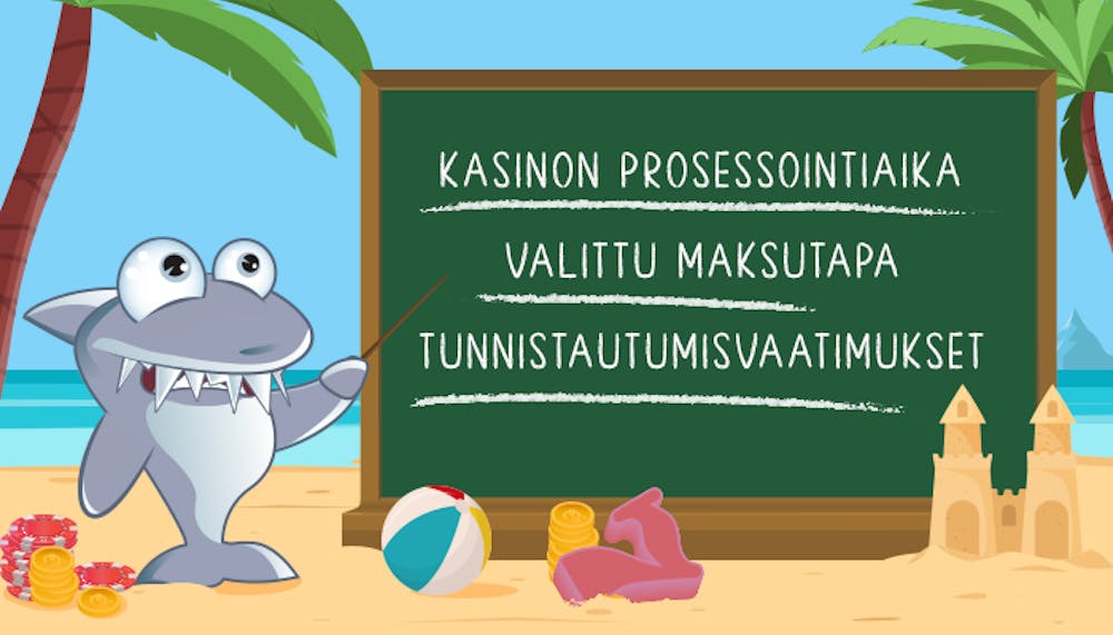 Kasinohai näyttää miten tunnistaa kasinot nopeilla kotiutuksilla