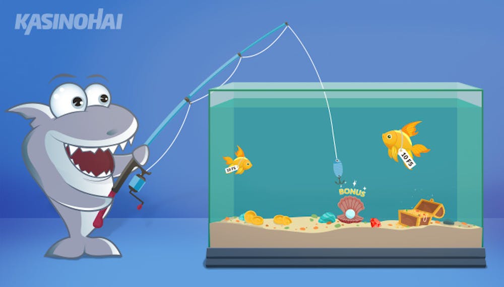 Kasinohai testaa Bonus crab -ominaisuutta Rabidi N.V -kasinolla. 