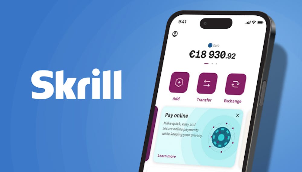 Skrill mobiilisovellus