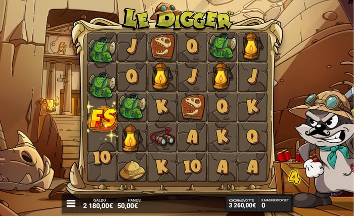Kiekka Casinolla pelattu Le Digger on suosittu korkean volatiliteetin kolikopeli Hacksaw Gamingilta.