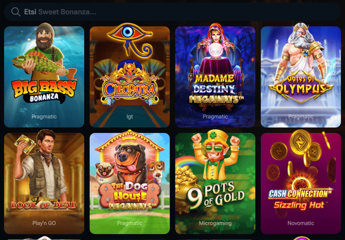 Kingdom Casino kolikkopelien valikoima sisältää monia suosittuja vaihtoehtoja 