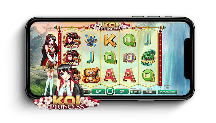 Koi Princess mobiilissa