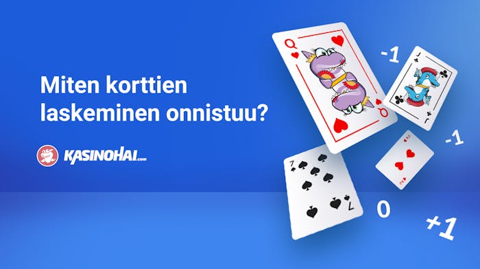 Korttien laskeminen blackjackissa: Näin korttien laskeminen onnistuu