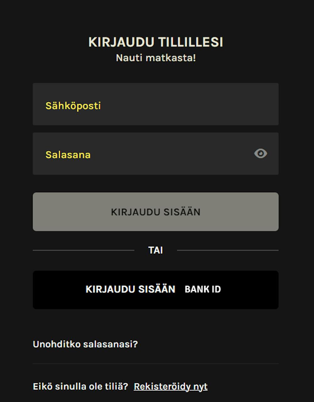 kruunan login