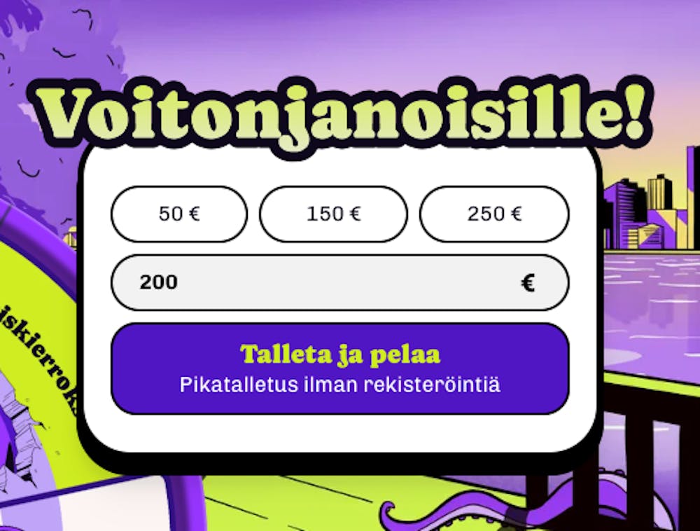 Aloita pelaaminen lonkero kasinolla pikatalletuksen kautta