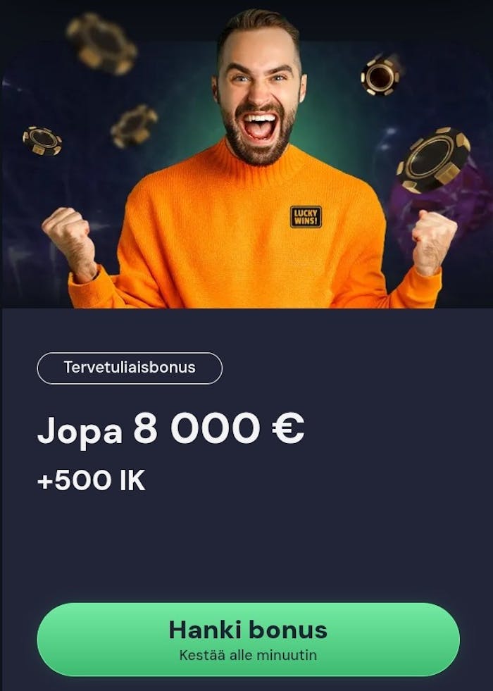 Lucky Wins bonus