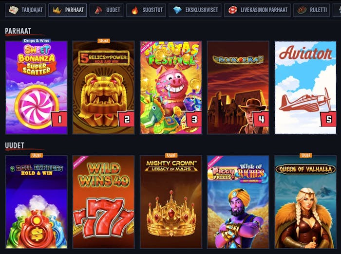 Mafia Casinolla on saatavilla esimerkiksi Sweet Bonanza Super Scatter