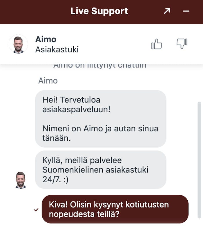 Magius Casinon live-chat palvee my?s suomeksi