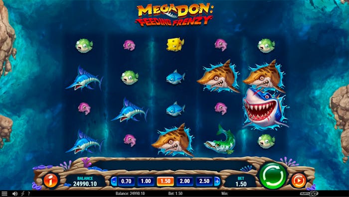 Mega Don: Feeding Frenzy: Tiedot ja yksityiskohdat logo