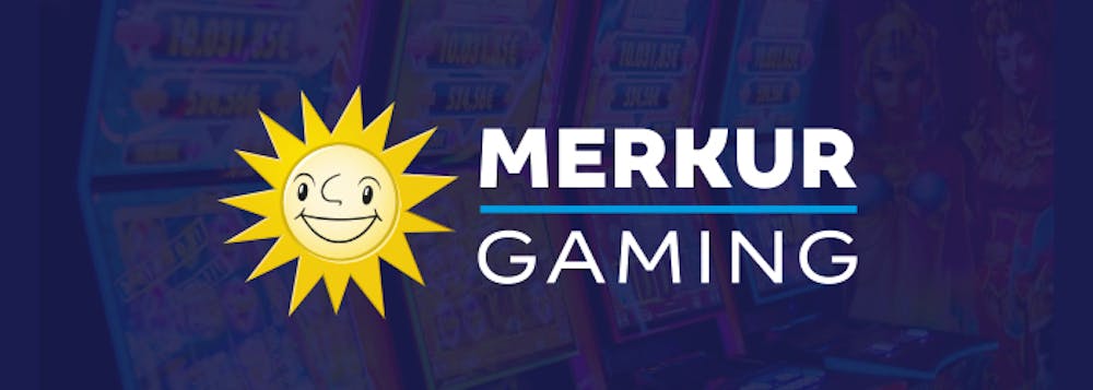 Merkur Gaming pelivalmistajan logo