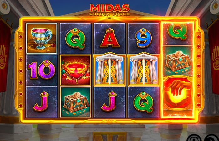 Midas Golden Touch: Arvostelu, tiedot ja yksityiskohdat logo