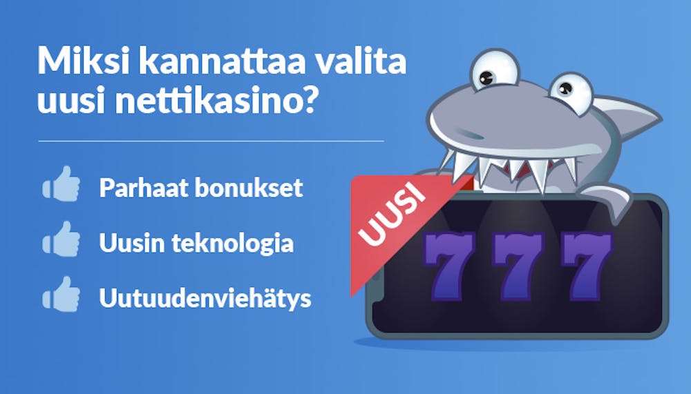 Miksi kannattaa valita uusi nettikasino?