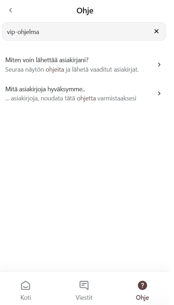 Moi Casinon live chat suljettu.