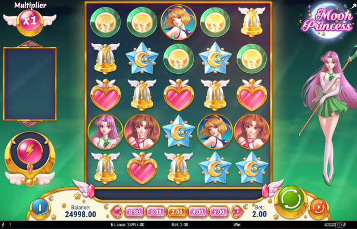 Moon Princess: Arvostelu, tiedot ja yksityiskohdat logo