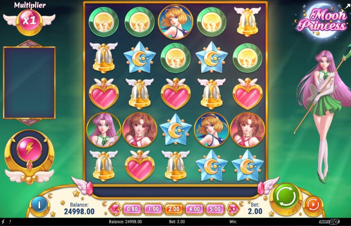 Moon Princess: Arvostelu, tiedot ja yksityiskohdat logo