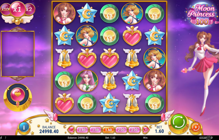 Moon Princess 100: Arvostelu, tiedot ja demo logo