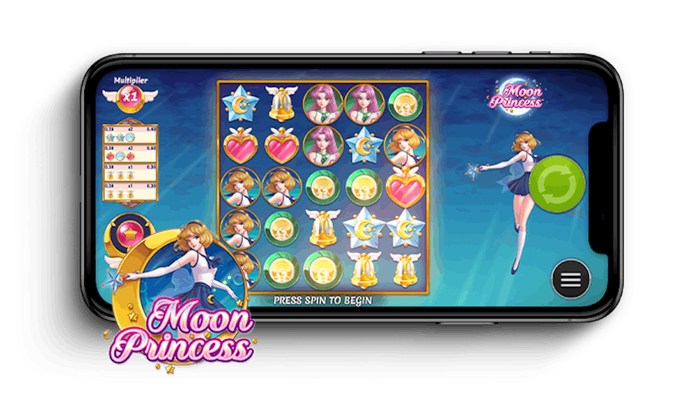 Moon Princess mobiilissa