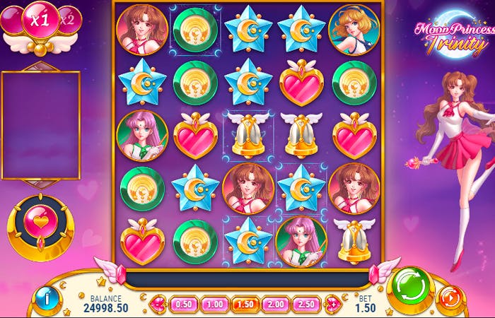 Moon Princess Trinity: Tiedot ja yksityiskohdat logo