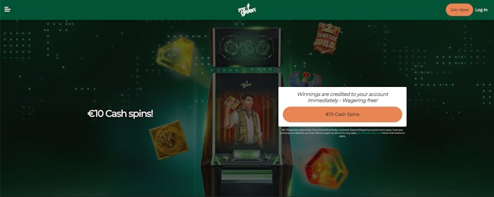 MrGreen tervetulobonus