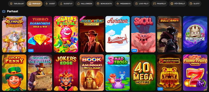 MrPunter Casino tarjoaa yhden markkinoiden laajimmista pelivalikoimista - kaikkiaan pelattavaa on noin 15 000 pelin edestä.