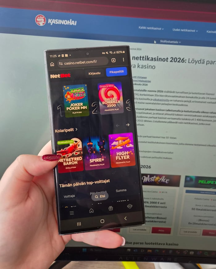 NetBet etusivu