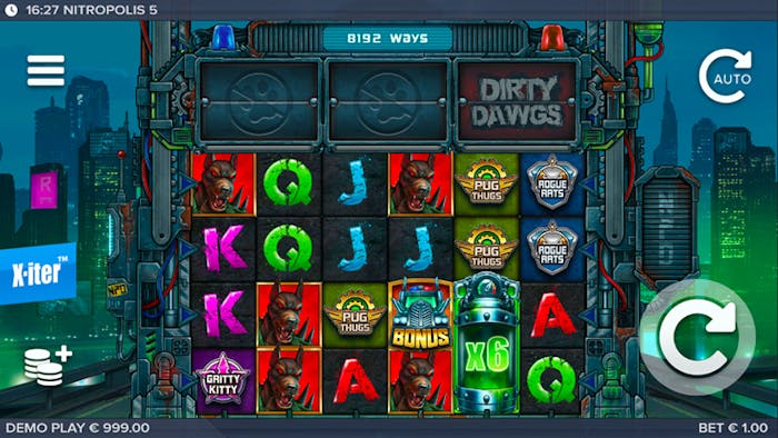 Nitropolis 5: Tiedot ja yksityiskohdat logo