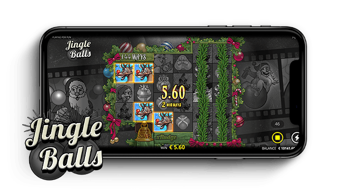Jingle Balls kolikkopeli mobiilissa