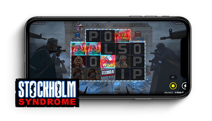 Stockholm Syndrome kolikkopeli mobiilissa