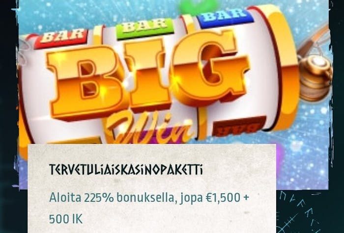 Nords Casino bonus