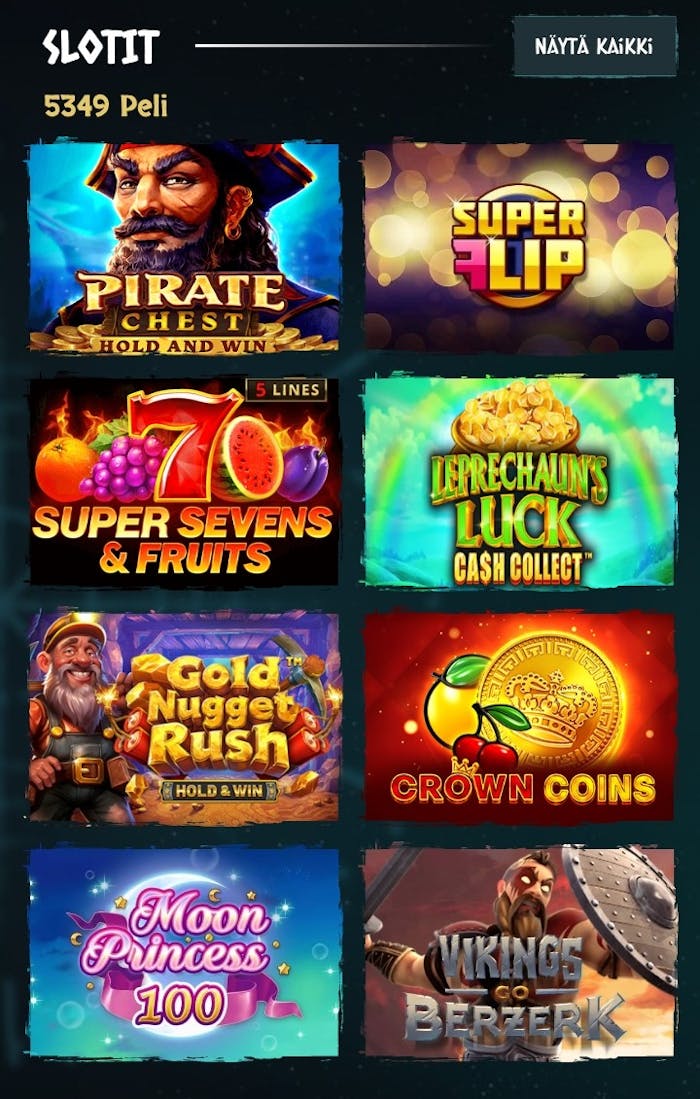 Nords Casino pelit