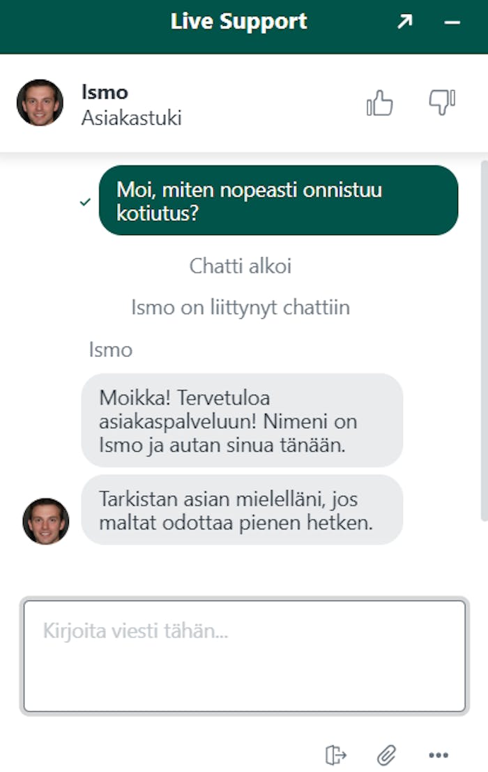 Cashed Casino asiakaspalvelu