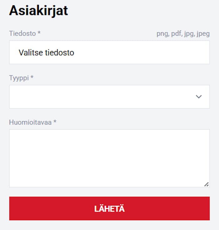 Bet N Flix KYC-prosessi