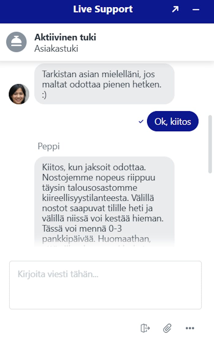 Wonaco asiakaspalvelu