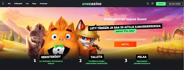 OneCasino bonukset