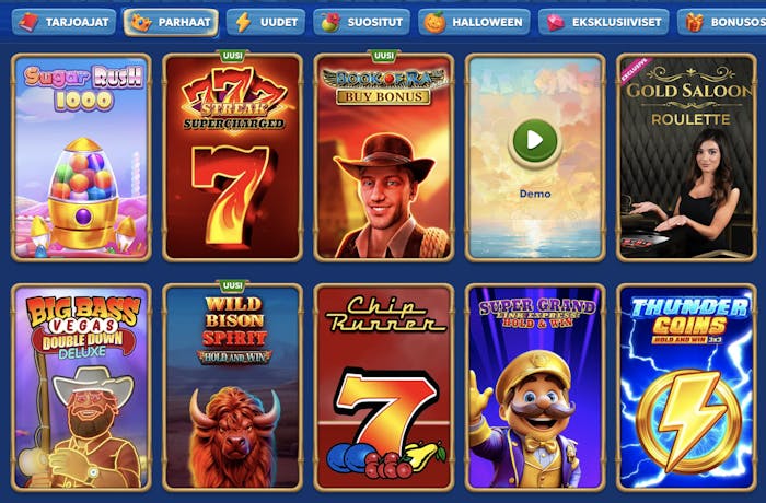 Pandidon pelivalikoimaan kuuluu parhaat kolikkopelit kuten Book of Ra Buy Bonus