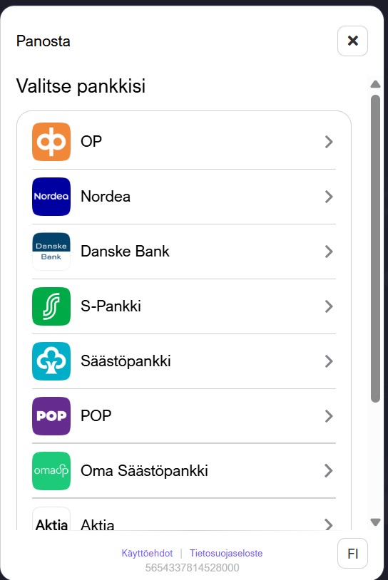 Panosta Casinolla avautuvat pankkivaihtoehdot.