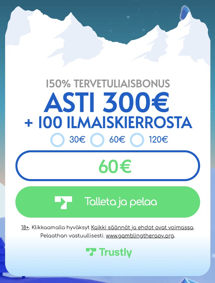 Pelataan kasino tarjoaa jopa 100 ilmaiskierrosta pelaajille