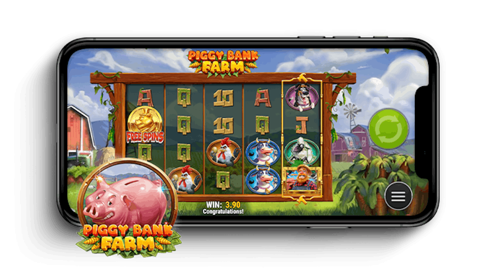 Piggy Bank Farm mobiilissa