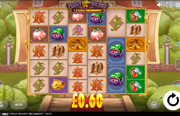 Piggy Riches Megaways: Arvostelu, tiedot ja yksityiskohdat logo