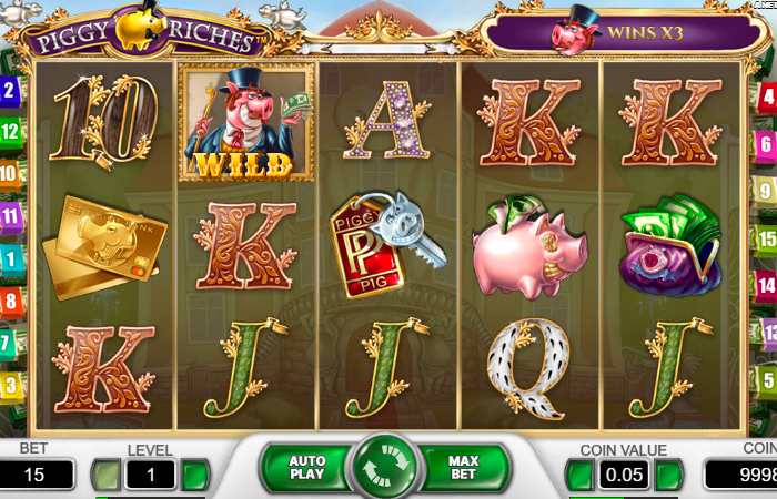 Piggy Riches: Arvostelu, tiedot ja yksityiskohdat logo